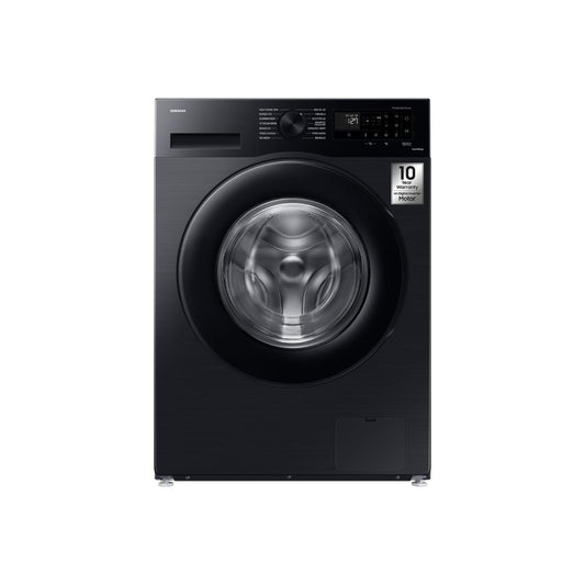 Samsung 9kg Front Load Washing Machine, WW90CGC04DABGU, Black, EcoBubble and Hygiene Steam, (UAE version)