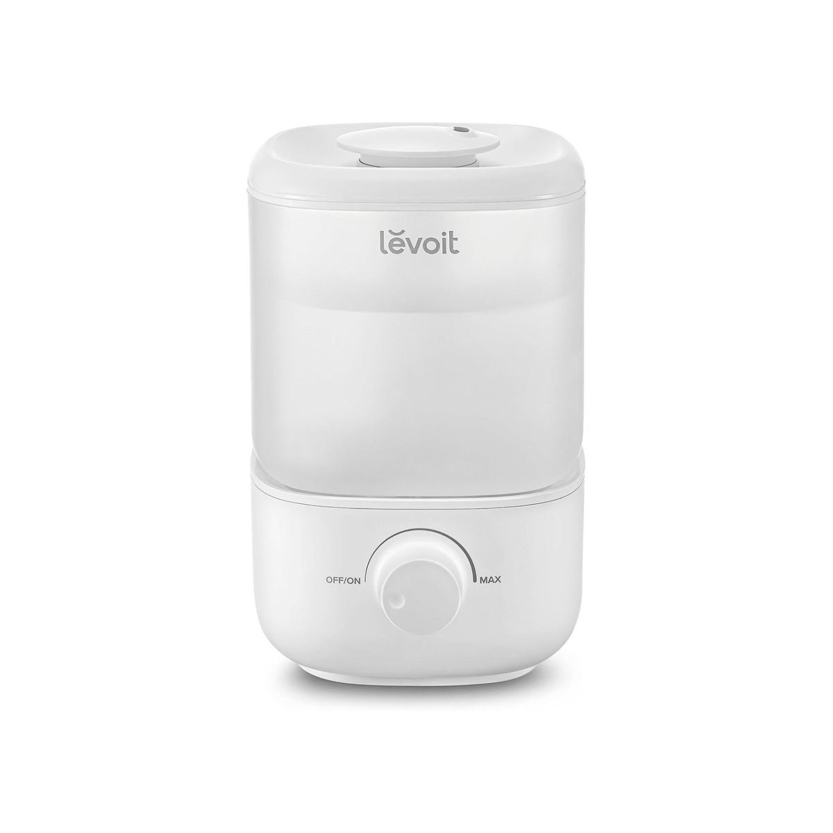LEVOIT Humidifier for Bedroom, Ultra-Quiet 23dB, Easy to Fill & Clean, Cool Mist Air Humidifier for Home, Baby Nursery & Plants with 360° Rotation Nozzle, Auto Shut-off and Top Fill, Up to 25H