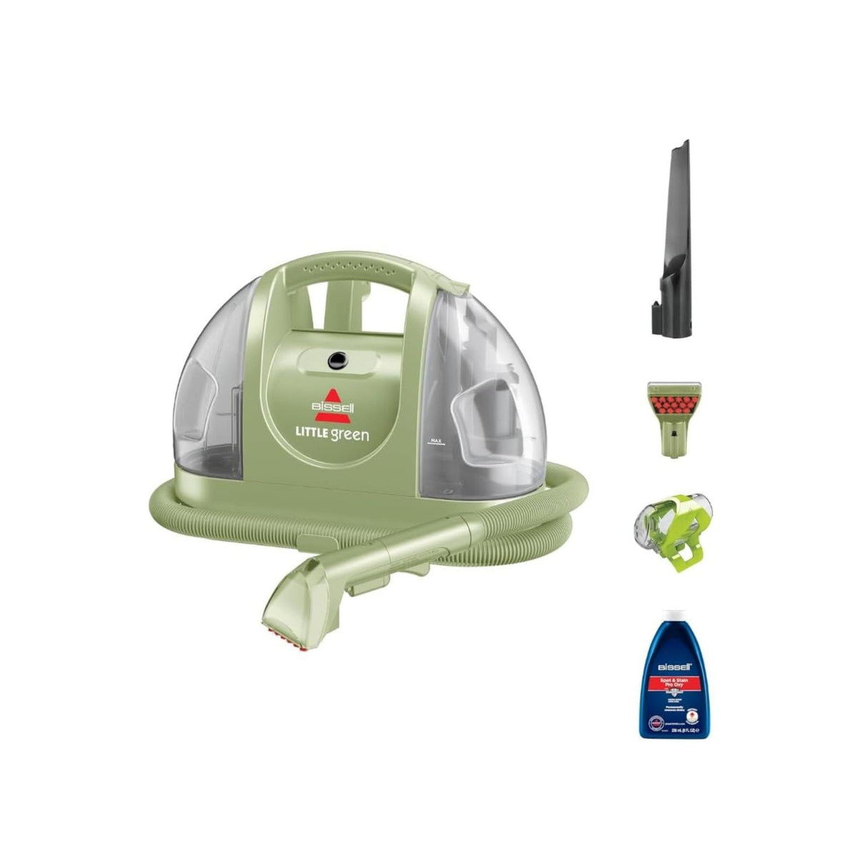 BISSELL LITTLE GREEN 4098K – Portable Carpet Cleaner, Removes Tough Stains from Carpets, Upholstery, & Cars | 2-Year BISSELL Warranty