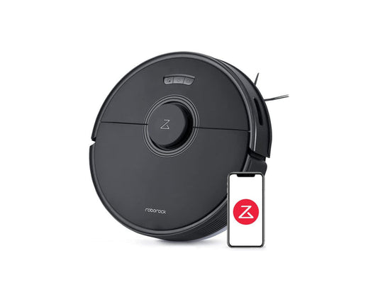 Roborock Q7 Max robot vacuum and mop - front view