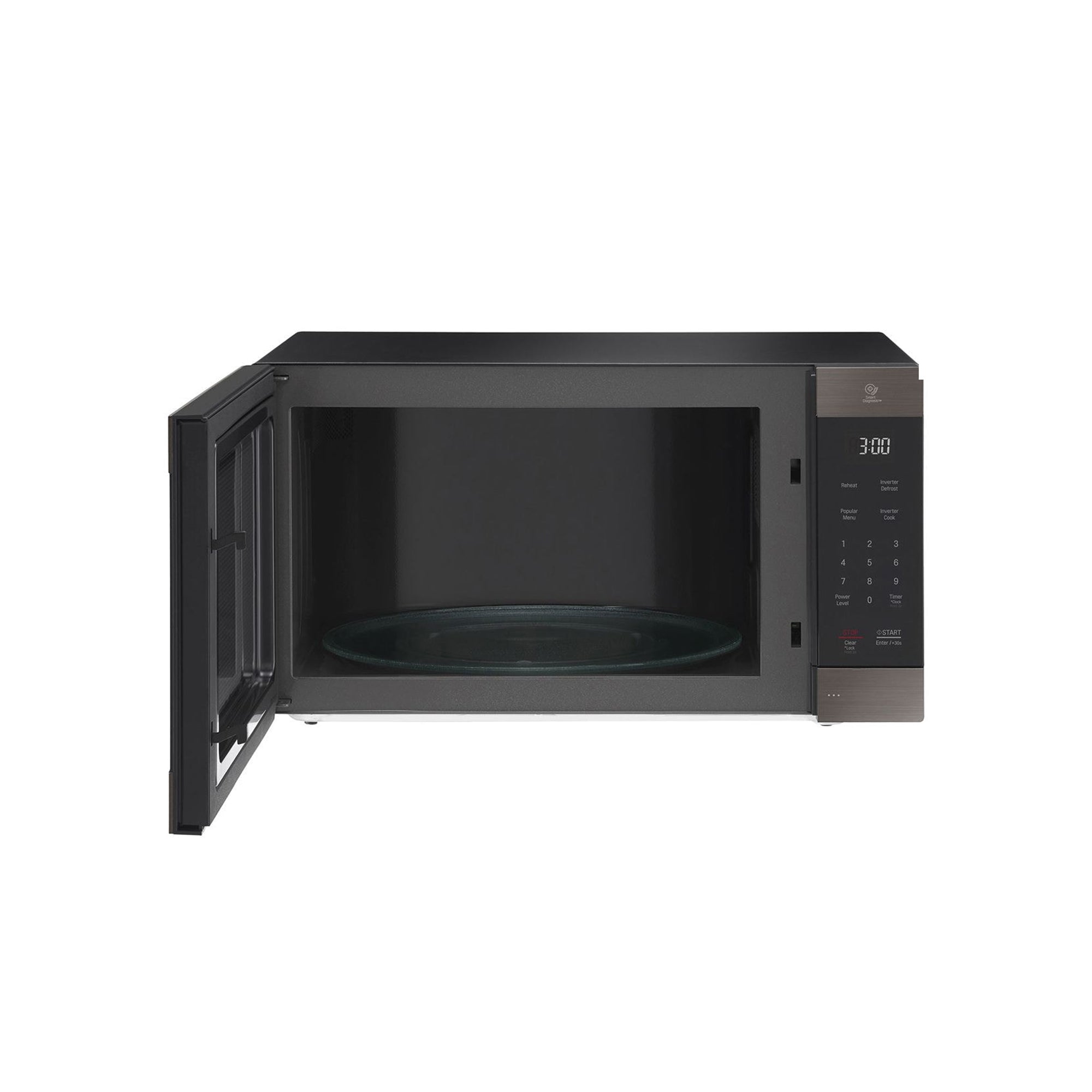 Lg 56 Liters Neochef Smart Inverter Microwave With Grill, Black Stainless Steel MS5696HIT
