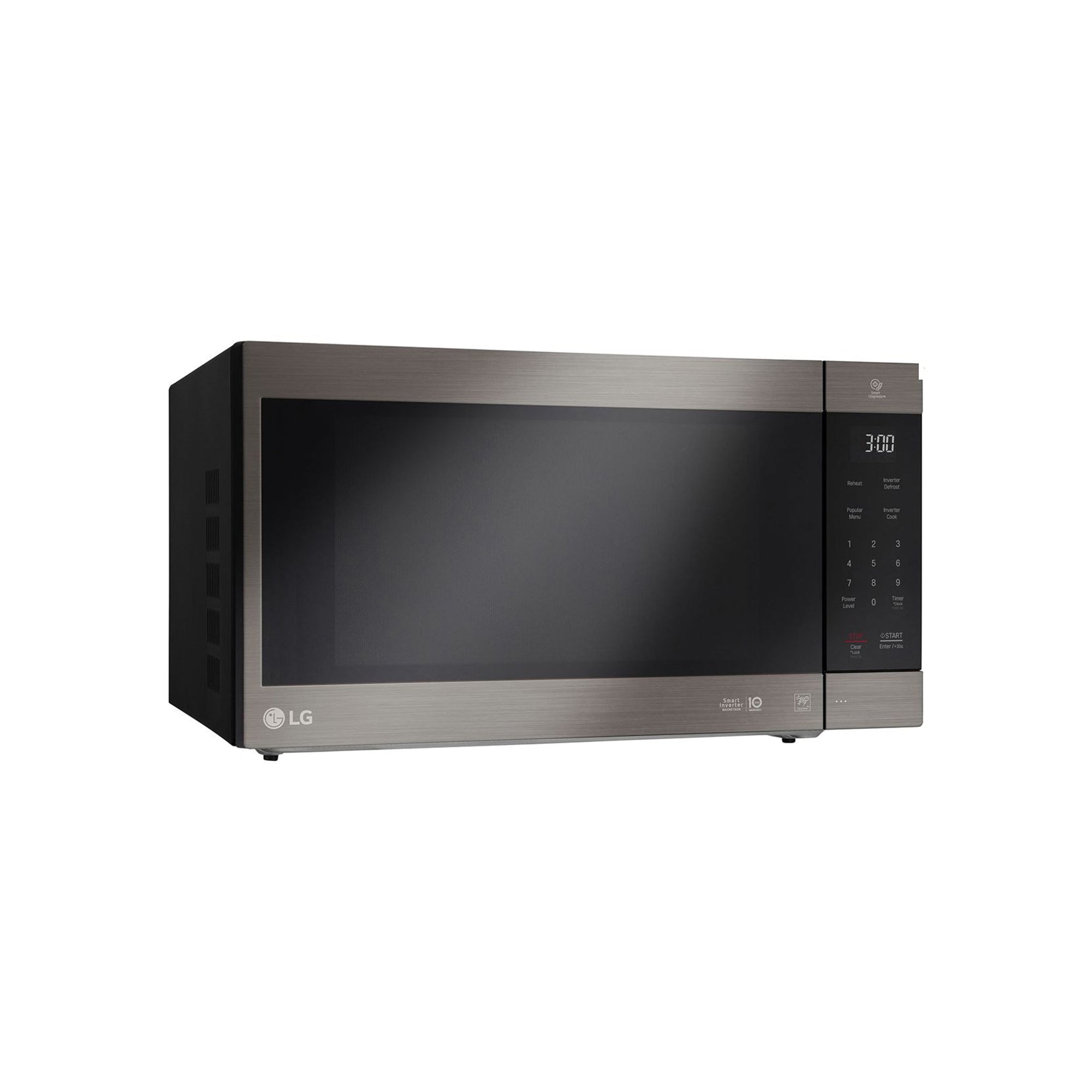 Lg 56 Liters Neochef Smart Inverter Microwave With Grill, Black Stainless Steel MS5696HIT