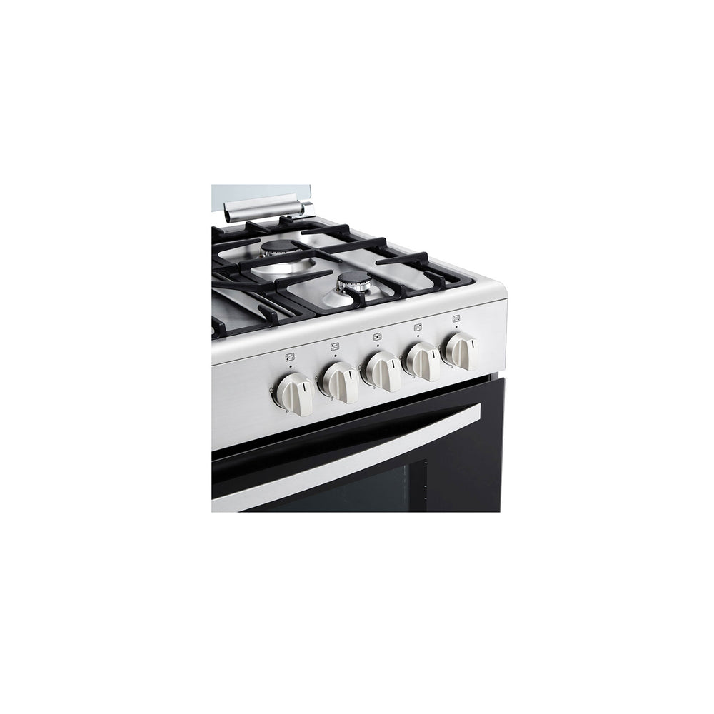 LG Free Standing Stainless Steel 90cm Gas Cooker with 5 Burners Closed ...