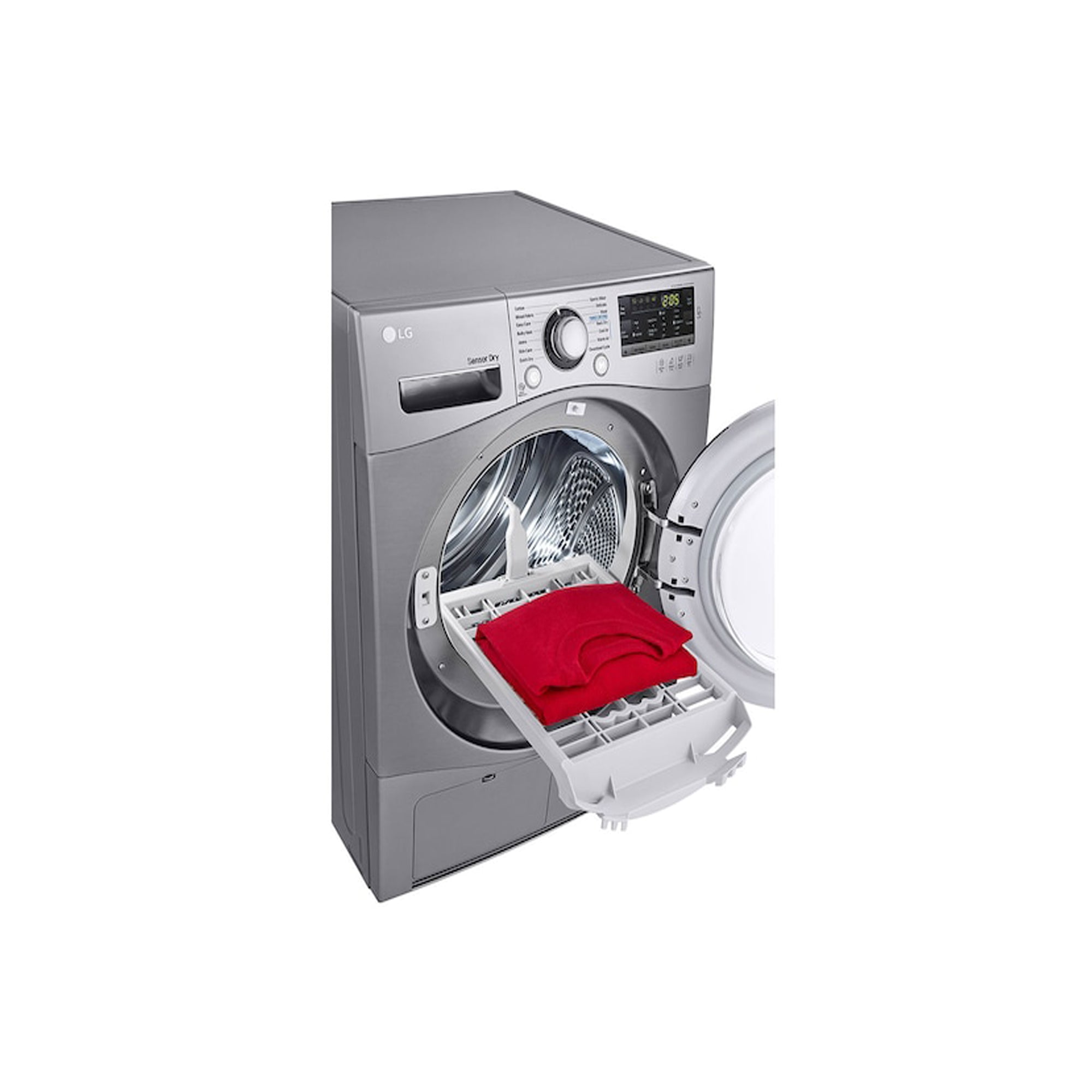 LG Front Load Clothes Dryer 9kg – Sensor Dry Condensing Heat Pump & Smart Diagnosis RC9066C3F