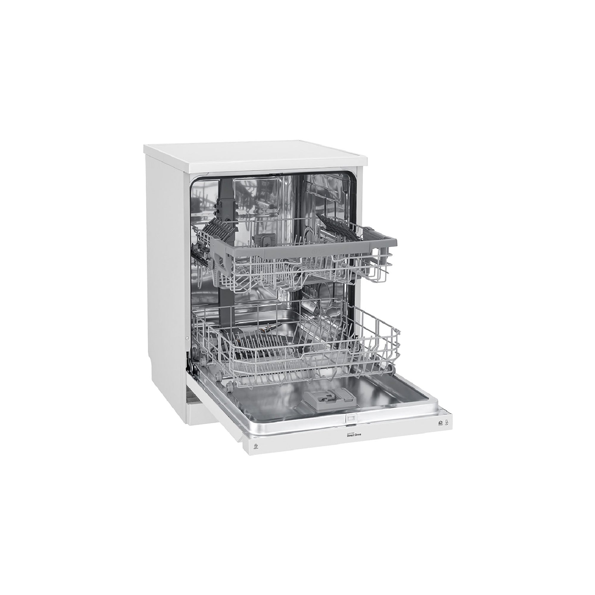 LG free standing 8 Prograams 14 Place Settings Dishwasher white DFB512FW (White)
