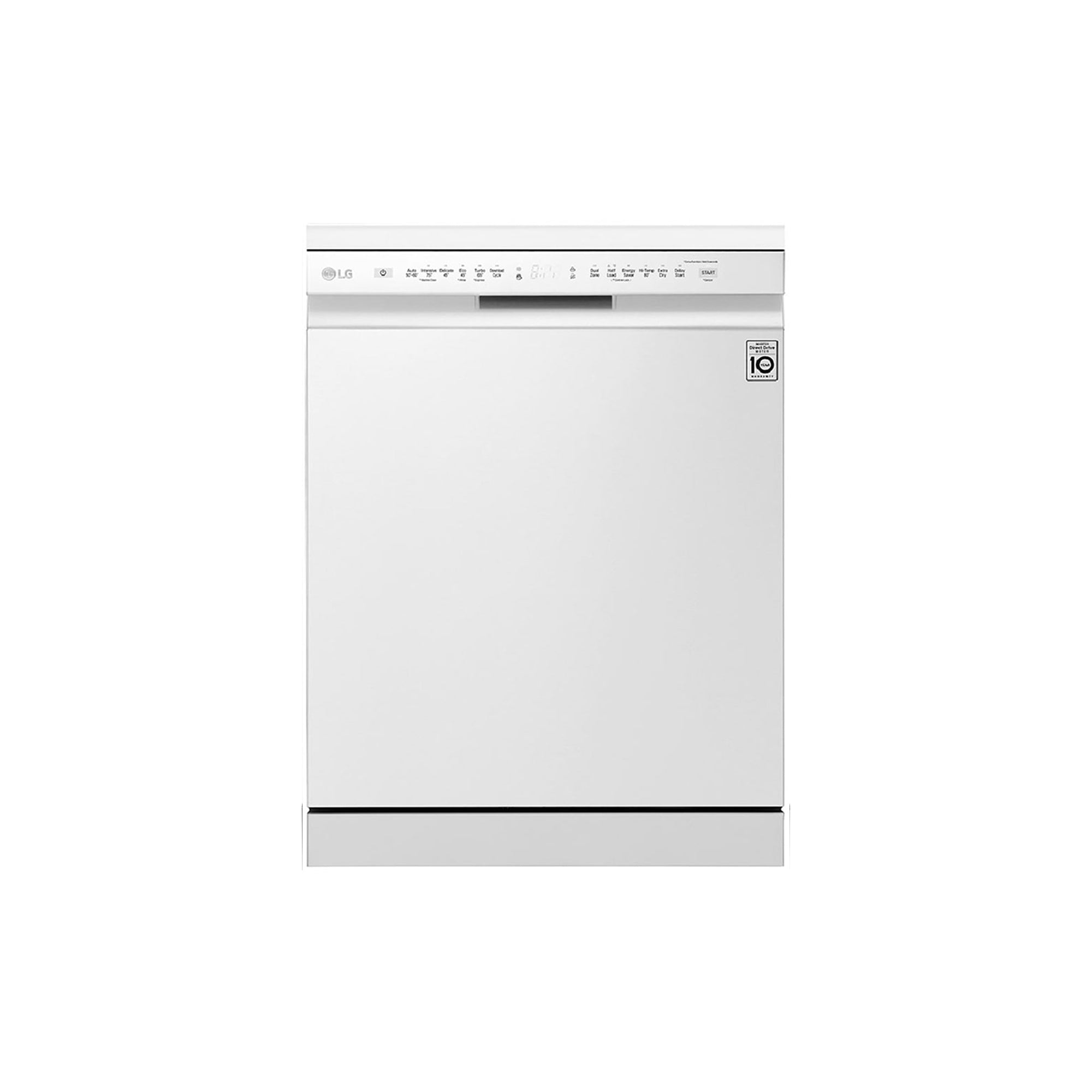 LG free standing 8 Prograams 14 Place Settings Dishwasher white DFB512FW (White)