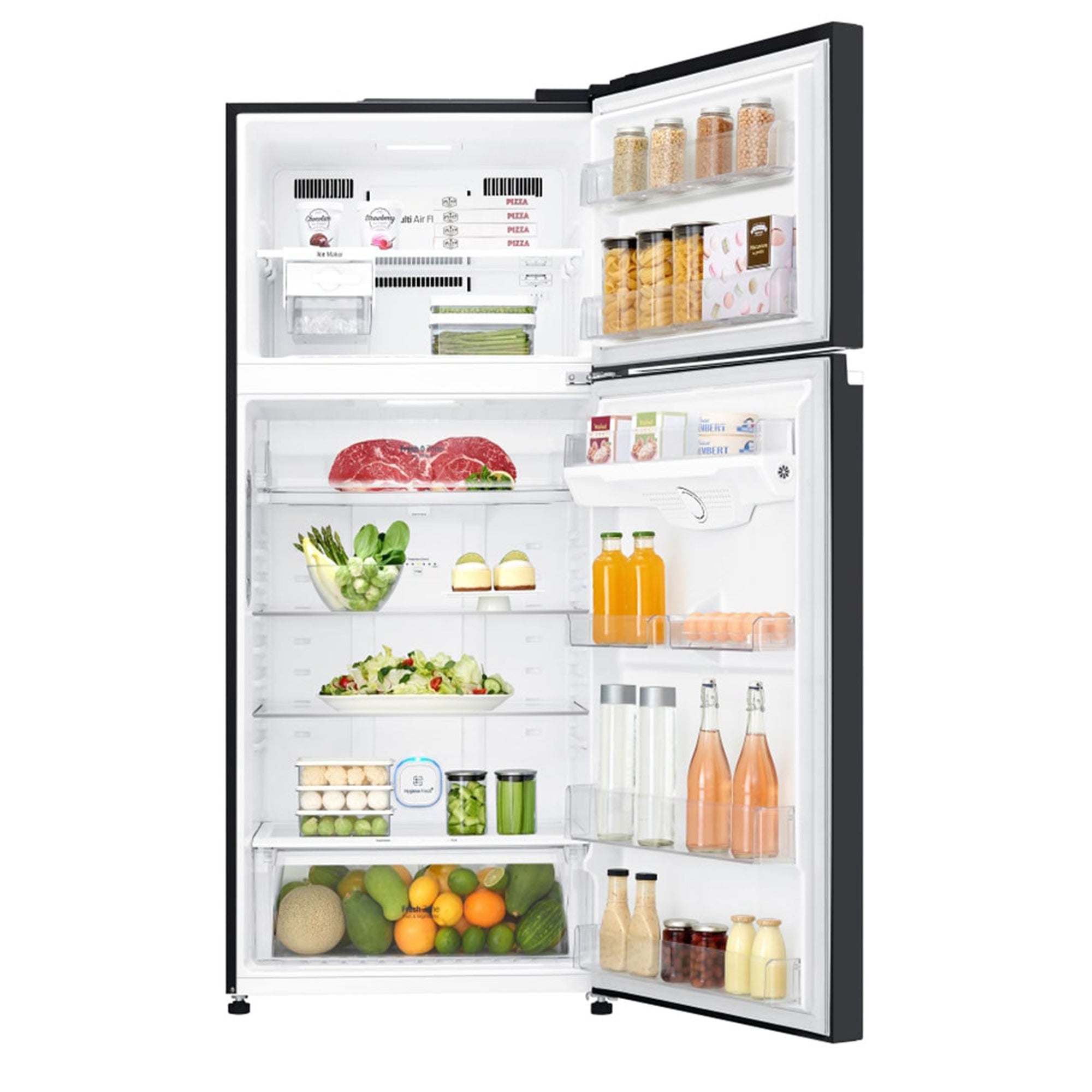 LG Top Mount Refrigerator 506 L – LinearCooling DoorCooling+ HygieneFresh+ Fresh 0 Zone LTC752SGGM