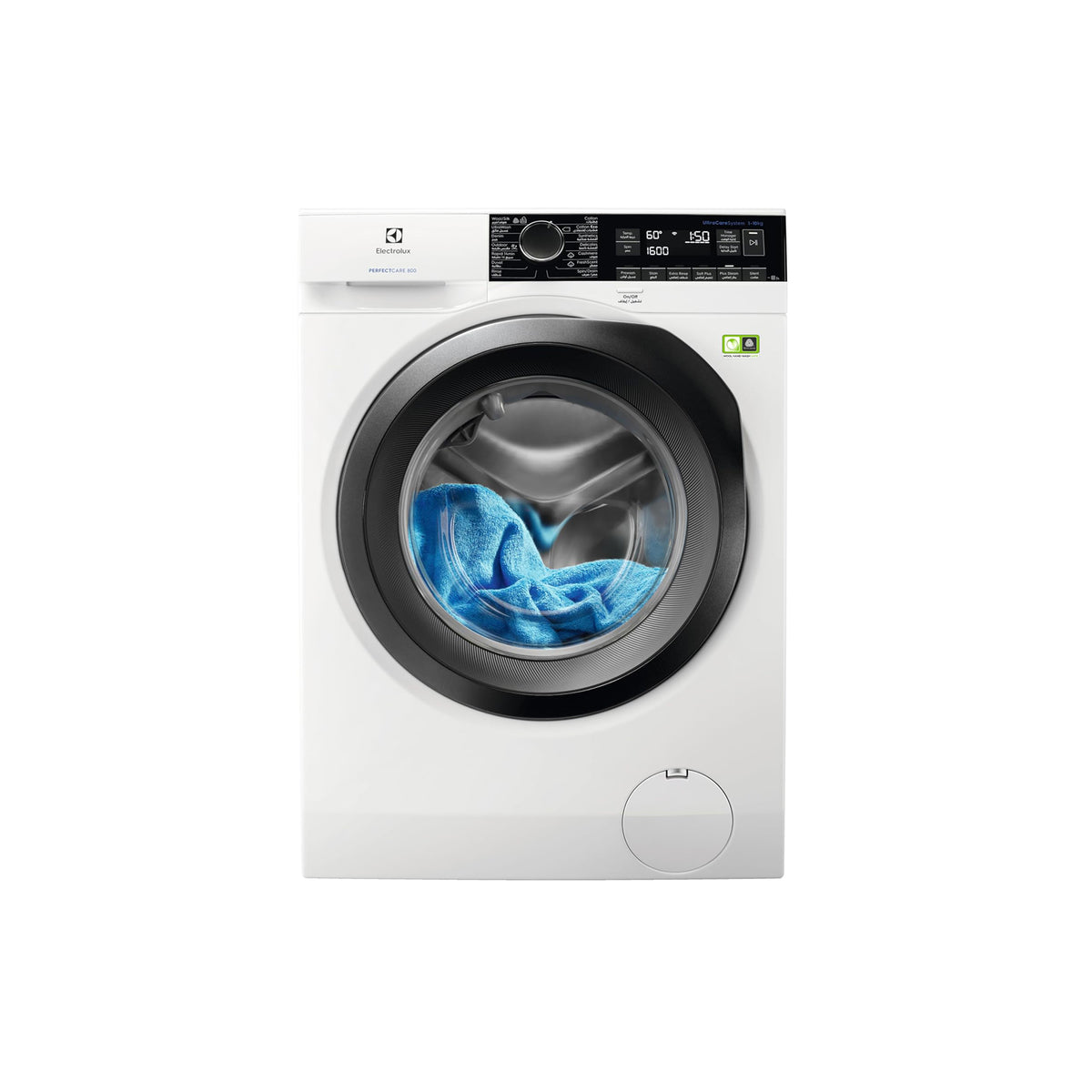 Electrolux 10 kg Front Load Washing Machine – 1600 RPM Inverter Motor SteamCare UltraCare EW8F2166MA