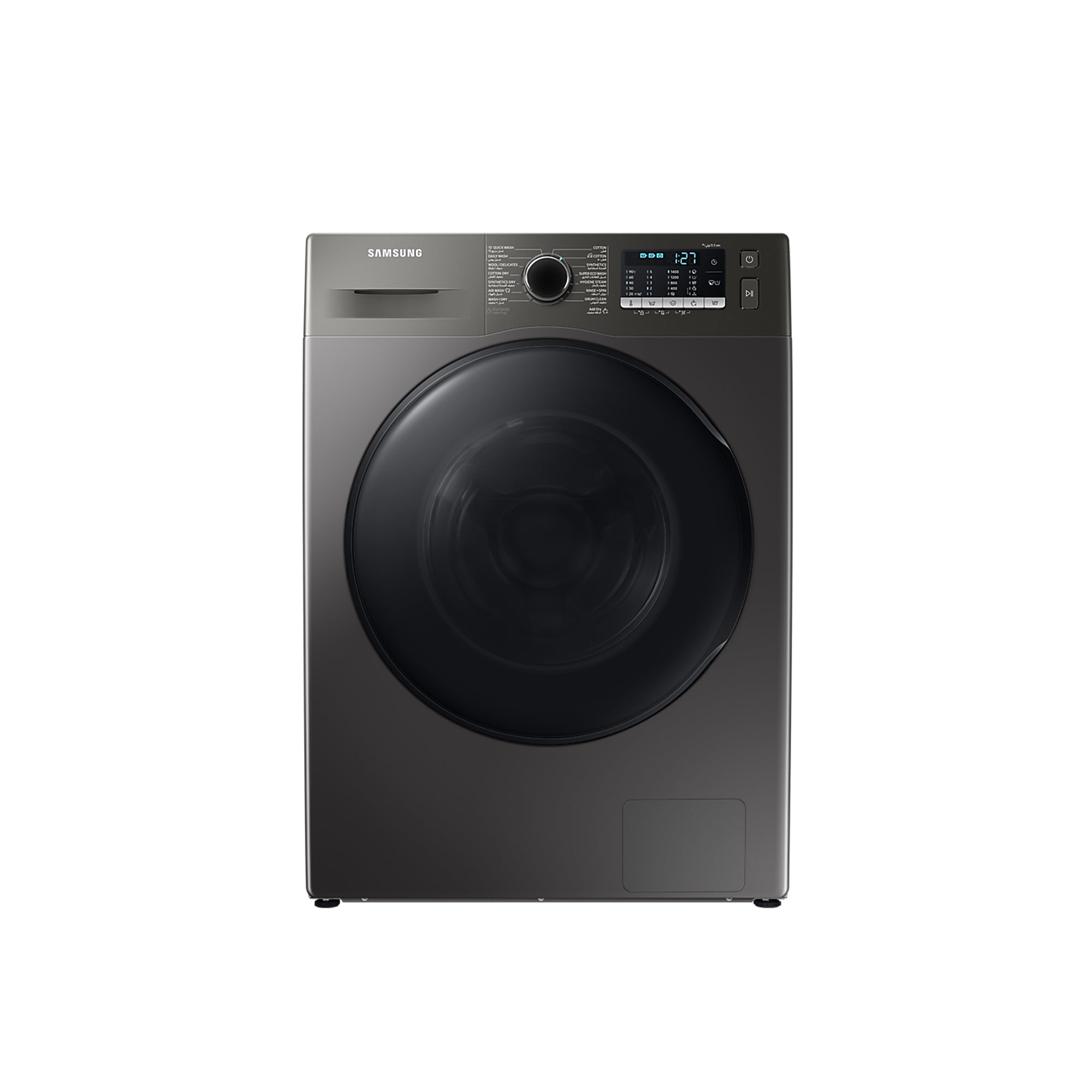 Samsung 8Kg Washer Dryer Combo with Air Wash Drum Clean And Bubble Soak WD80TA046BX/GU