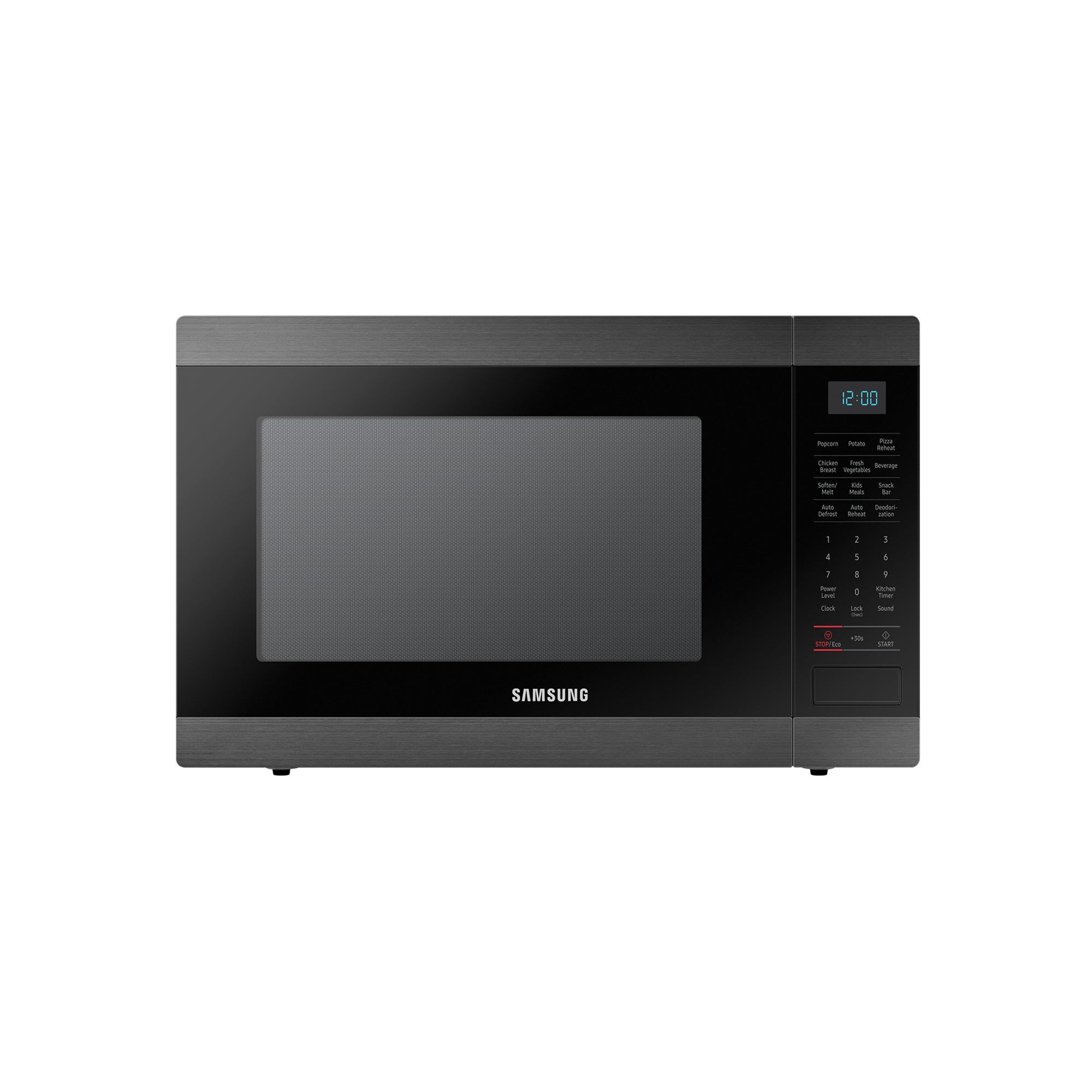 Samsung Microwave Oven with Auto Cook and Timer, 54L, Black, MS19M8000AG/SG
