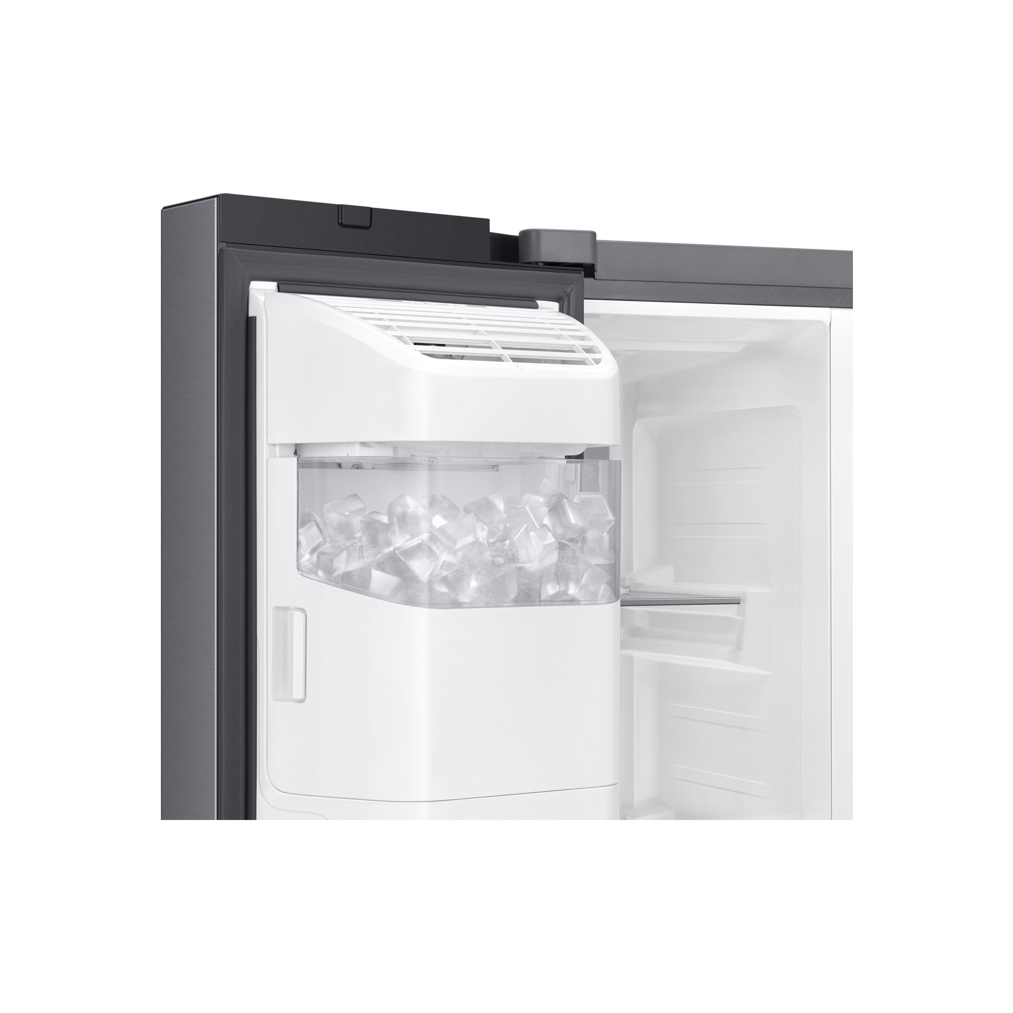 Samsung, 635L, AI Side by Side Refrigerator Black RS70F64K1TA
