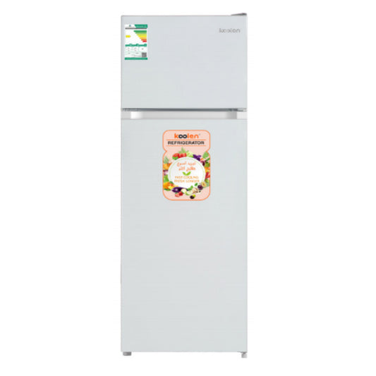 Colleen 5.8 Cu. Ft Double Door Refrigerator No Frost Cooling Top Freezer 811.101.001 (White)