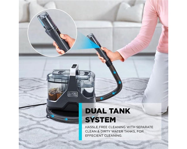 BLACK+DECKER BHSC600C-B5 spot cleaner - alternate angle