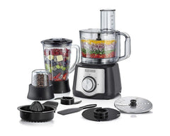 BLACK+DECKER FX650-B5 600W Food Processor with Blender