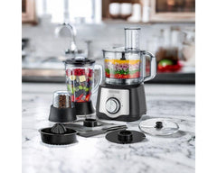 BLACK+DECKER FX650-B5 600W Food Processor with Blender