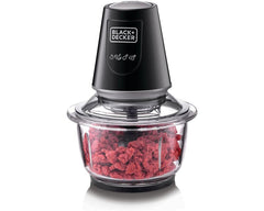 BLACK+DECKER GC400-B5 Glass Chopper & Mincer 400W