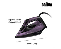 Braun TexStyle 9 SI9661VI steam iron - feature detail
