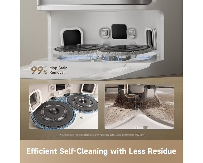 Dreame D30 Ultra robot vacuum and mop - alternate angle