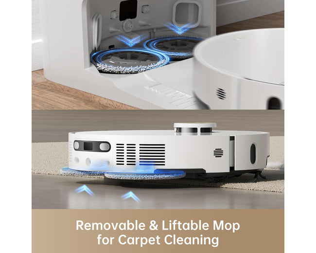 Dreame X40 Ultra Complete RLX63CE-2 robot vacuum and docking station - removable liftable mops