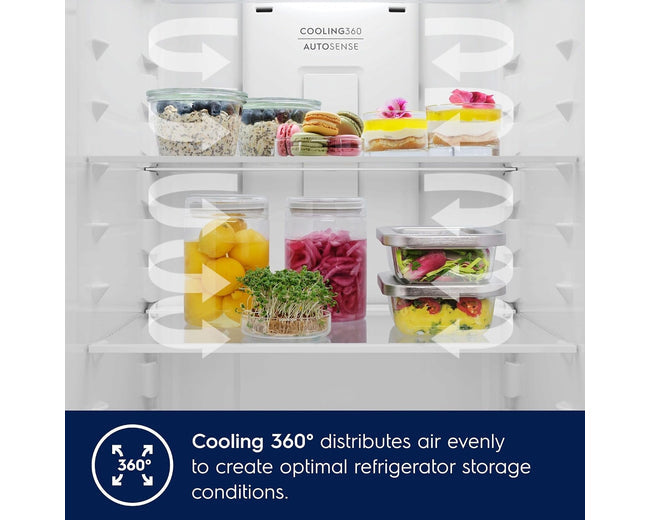Electrolux ETM3400L-S Refrigerator – Cooling360 interior