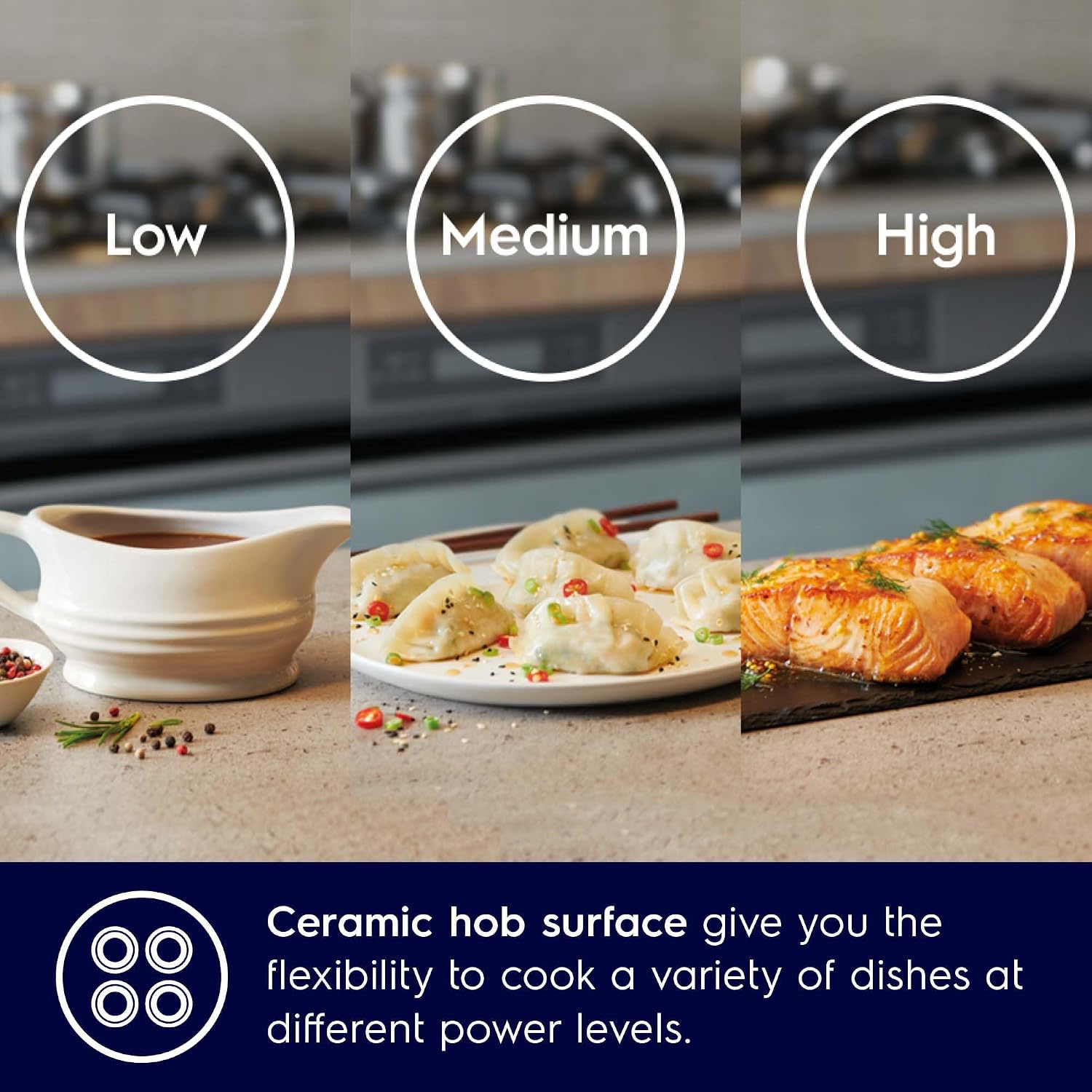 Electrolux LKR620002X 60cm Freestanding Electric Cooker with Ceramic Hob – Stainless Steel