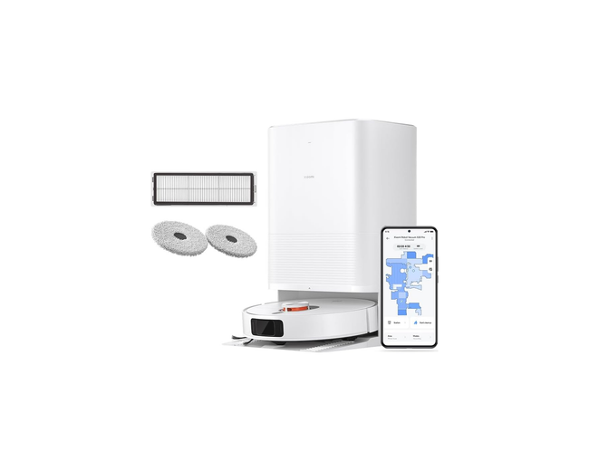 Xiaomi Robot Vacuum X20 Pro with all-in-one station - front view