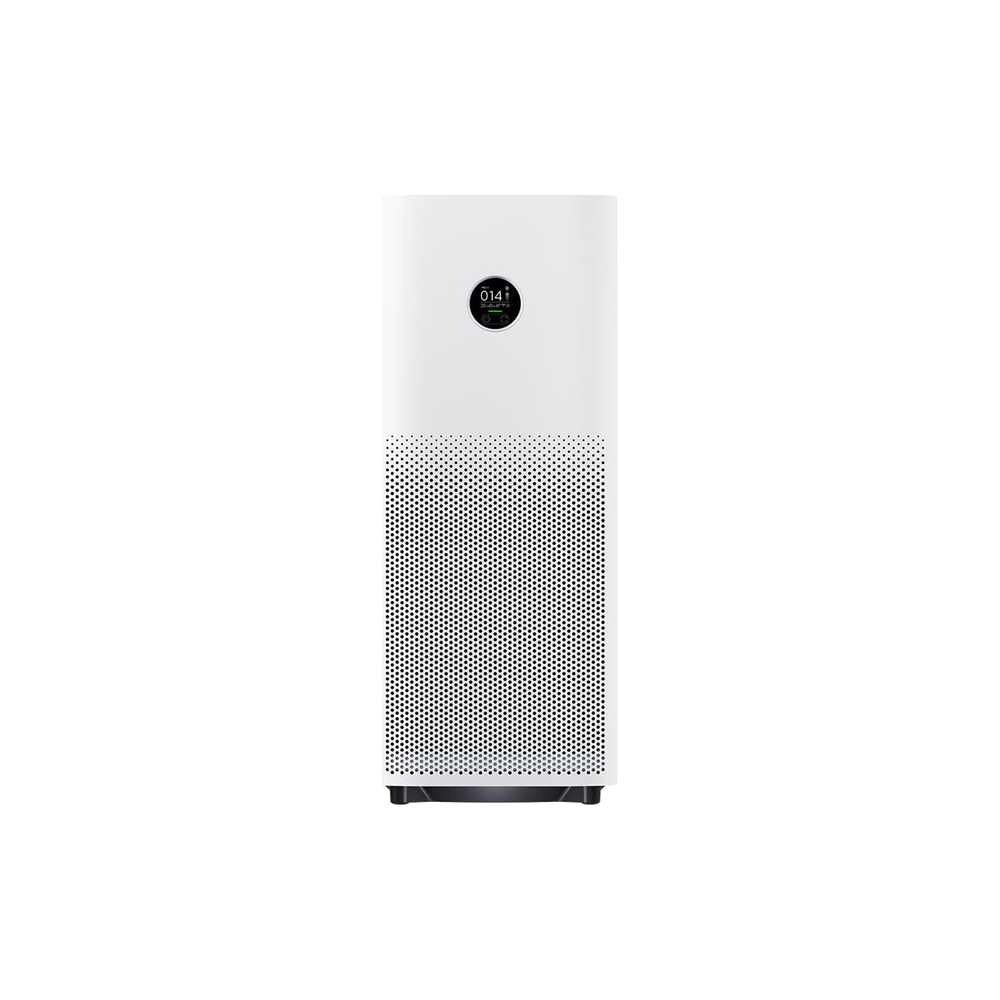 Xiaomi Smart Air Purifier 4 Pro front view with OLED PM2.5 display in White