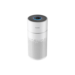 Nuwey by Nutricook AP330 air purifier front view with touch control top and mesh filter grille