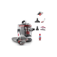 Hoover CleanSlate CDSW-MPMC portable spot cleaner with SpinScrub tool and full accessory set