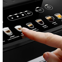 De'Longhi Magnifica Evo ECAM292.81.B colour touch control panel with one-touch drink selection