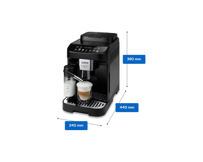De'Longhi Magnifica Evo ECAM292.81.B espresso machine - dimensions