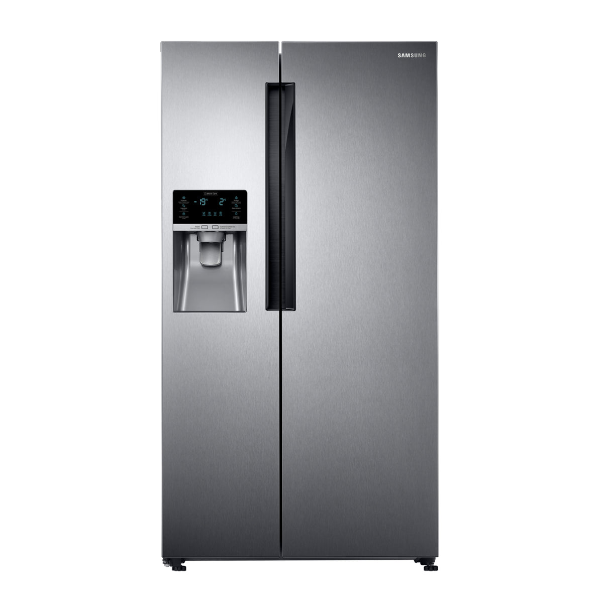 Samsung Side-by-Side Refrigerator 617L Twin Cooling Plus No Frost Digital Inverter RS58K6307SL/EF (Silver)