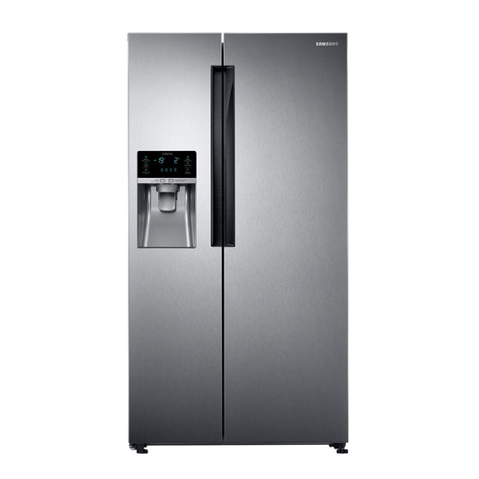 Samsung Side-by-Side Refrigerator 617L Twin Cooling Plus No Frost Digital Inverter RS58K6307SL/EF (Silver)