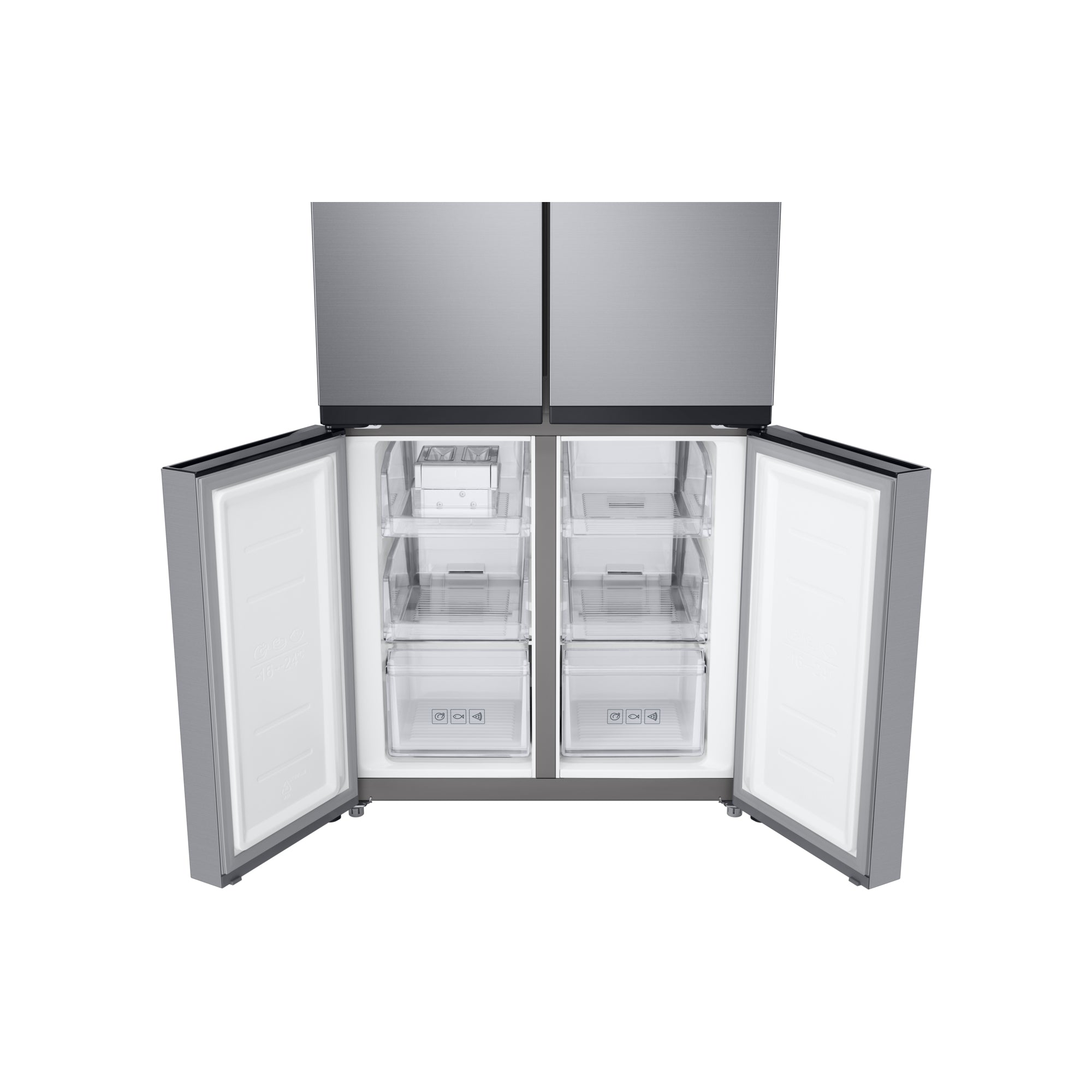 Samsung 488L Multi-Door Refrigerator Twin Cooling Plus No Frost Digital Inverter RF48A400EM9/EF (Silver)