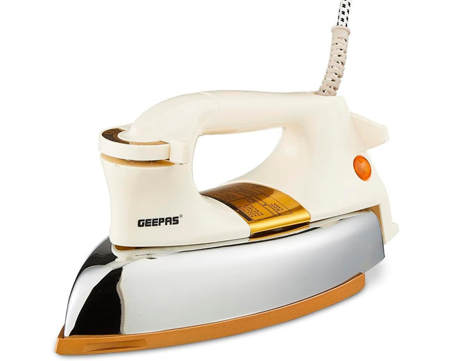 Geepas GDI23011 heavy weight dry iron - front view