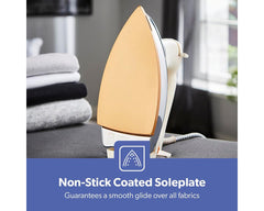 Geepas GDI23011 heavy weight dry iron - alternate angle