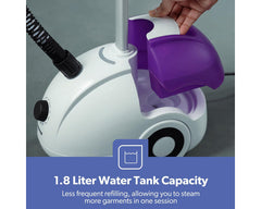 Geepas GGS25022NV upright garment steamer - feature detail