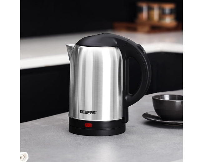 Geepas GK5466B Stainless Steel Electric Kettle