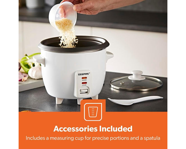 Geepas GRC4324N 3-in-1 Automatic Rice Cooker