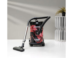 Geepas GVC2598N 25L drum vacuum cleaner - product in use