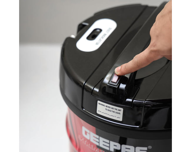 Geepas GVC2598N 25L drum vacuum cleaner - feature detail