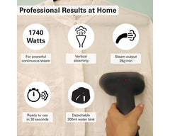 Hamilton Beach 11590-ME handheld garment steamer - feature detail
