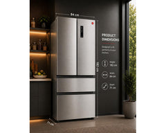 Hoover HFD-K670-S Refrigerator – in a kitchen