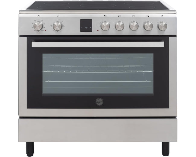 Hoover HVC-V95E-S 90x60 ceramic cooker – front view