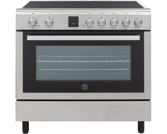 Hoover HVC-V95E-S 90x60 ceramic cooker – front view