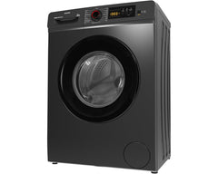Hoover HWM-V610-S 6kg front load washing machine, grey – front view