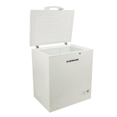 Olsenmark OMCF5003 Chest Freezer 170L- Portable Refrigerator, Adjustable Thermostat Knob, Compact Refrigerator | Ideal for Retailers, Home, Medical, Restaurants & More