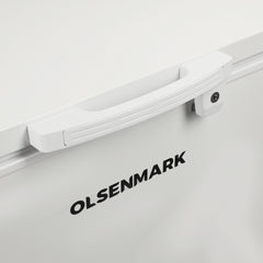 Olsenmark OMCF5003 Chest Freezer 170L- Portable Refrigerator, Adjustable Thermostat Knob, Compact Refrigerator | Ideal for Retailers, Home, Medical, Restaurants & More