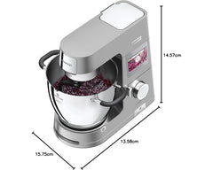 Kenwood Cooking Chef XL KCL95.424SI Stand Mixer with Induction Cooking, 1500W, 6.7L, Silver