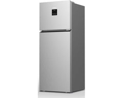 Krome KR-REF600T 600L Top Mount Refrigerator Silver – front view